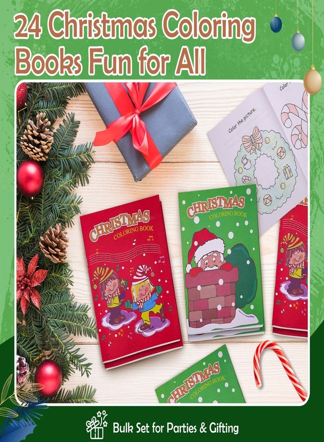 Srenta Christmas Coloring Books for Kids Ages 4-8, 12 Pack Christmas Book for Kids, 9" X 11" Coloring Book Christmas Party Favors, Christmas Coloring Party Supplies - Srenta (12 Pack) - Image 2